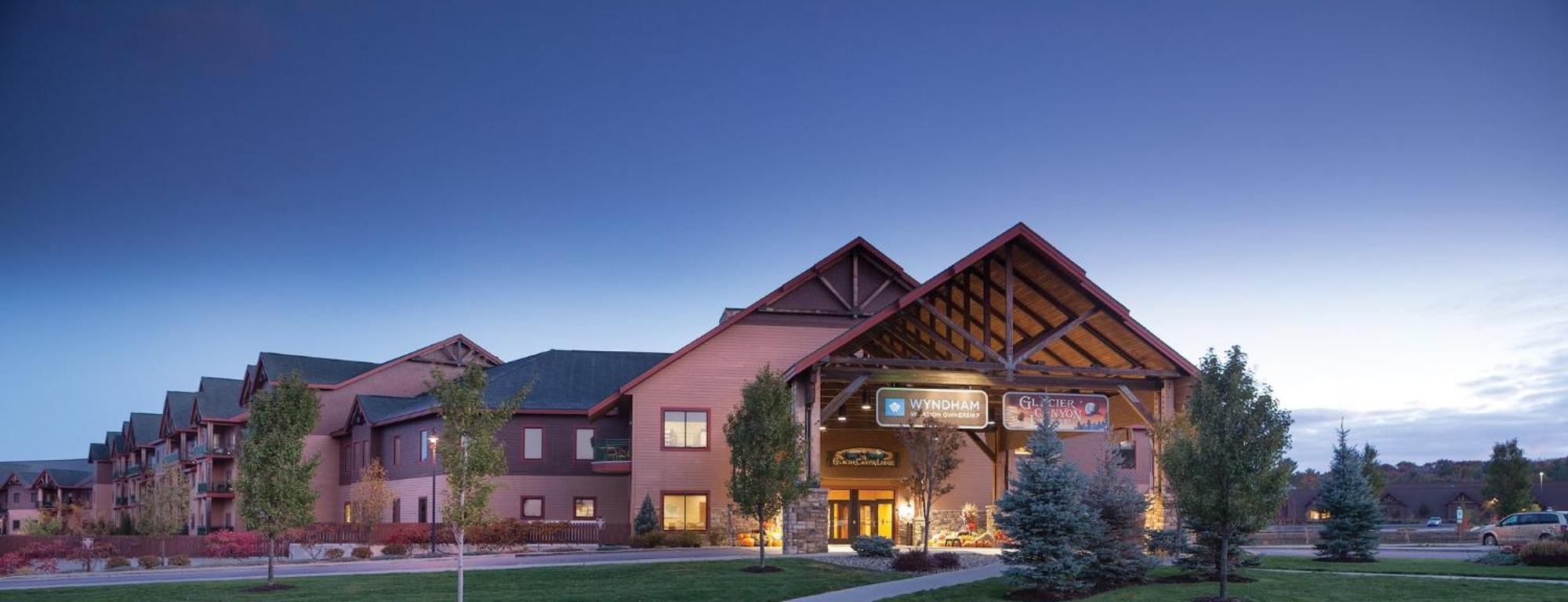 Club Wyndham Glacier Canyon Lake Delton Zewnętrze zdjęcie