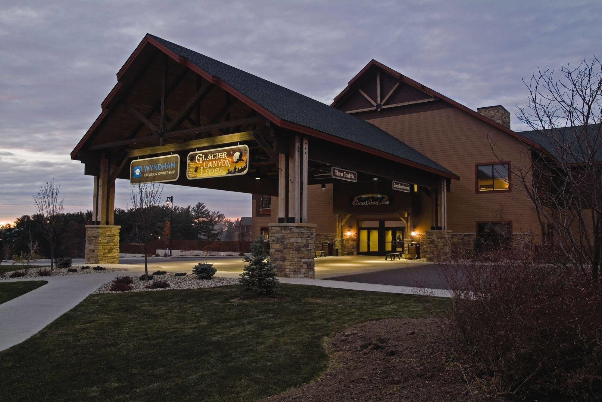 Club Wyndham Glacier Canyon Lake Delton Zewnętrze zdjęcie